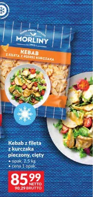 Kebab z fileta z kurczaka pieczony, cięty Morliny promocja w Makro