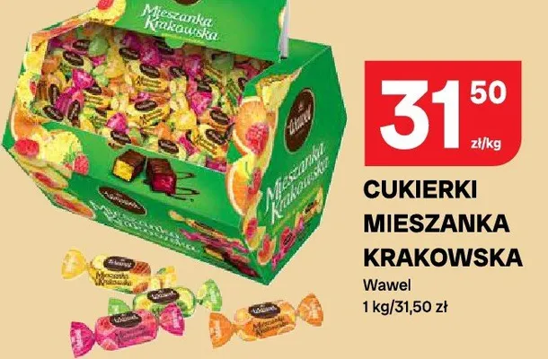 Cukierki mieszanka krakowska promocja w Chorten