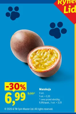 Marakuja promocja w Lidl