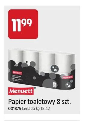 Papier toaletowy 8-pak Menuett promocja w Jula