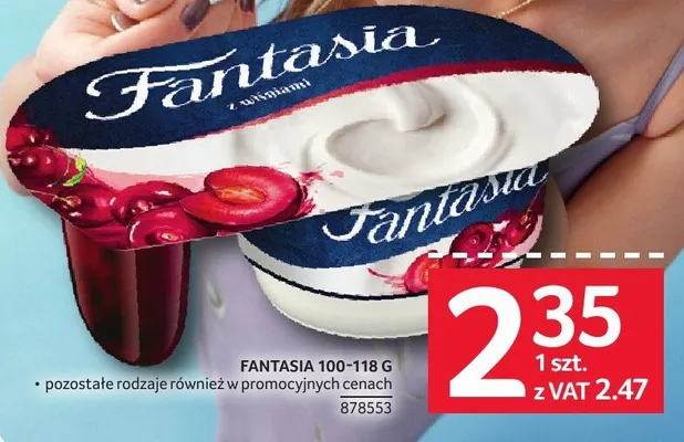 Jogurt Fantasia promocja w Selgros