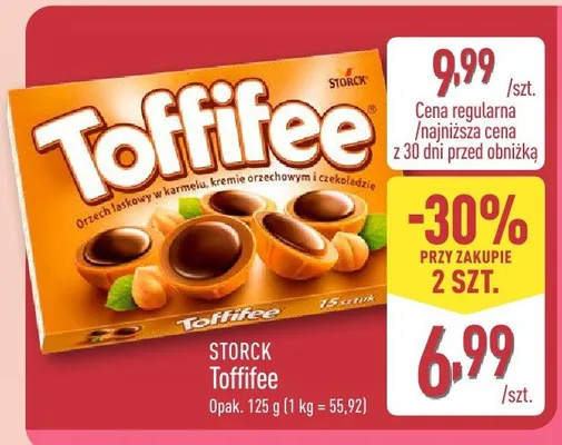 Praliny Toffifee promocja w Aldi
