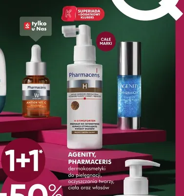 Dermokosmetyki do pielęgnacji, oczyszczania twarzy, ciała oraz włosów Pharmaceris promocja w Super-Pharm
