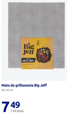 Mata do grillowania Big Jeff 36x42 cm promocja w Action
