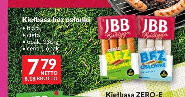 Kiełbasa bez osłonki cięta JBB Bałdyga promocja w Makro