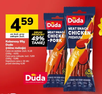 Kabanosy Chicken-Pork Premium promocja w Hitpol