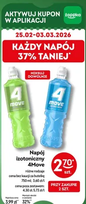 Napój izotoniczny różne rodzaje promocja w Żabka