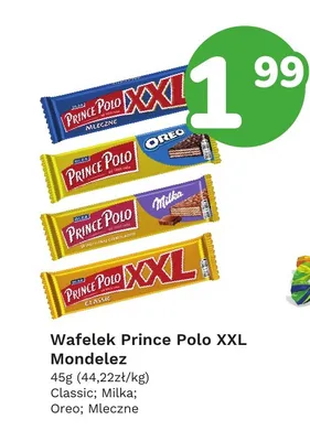 Wafelek Prince Polo XXL Classic promocja w Limonka