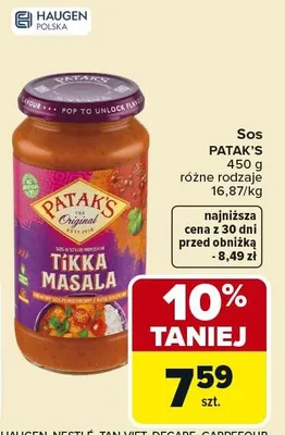 Sos Patak's promocja w Carrefour Market