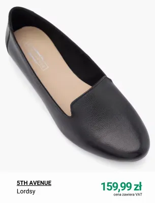 Buty damskie lordsy 5th Avenue promocja w Deichmann