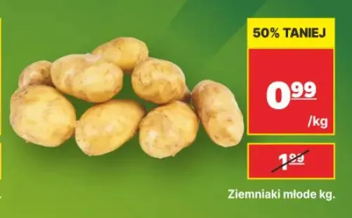 Ziemniaki młode promocja w API Market