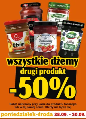 Dżem truskawkowy Helcom promocja w TOPAZ