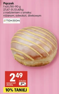 Pączek z nadzieniem promocja w Delikatesy Centrum