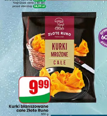 Kurki blanszowane całe Złote Runo promocja w Dino