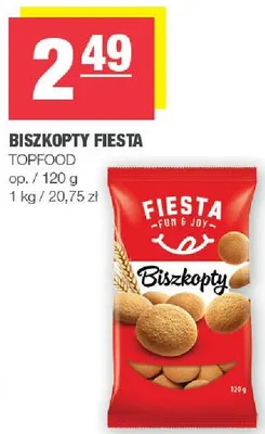 Biszkopty Fiesta promocja w SPAR