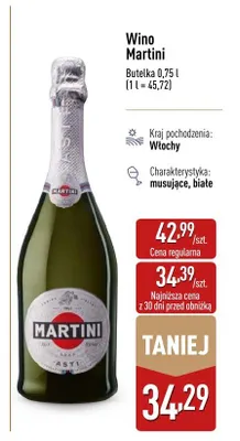 Wino Martini promocja w Aldi