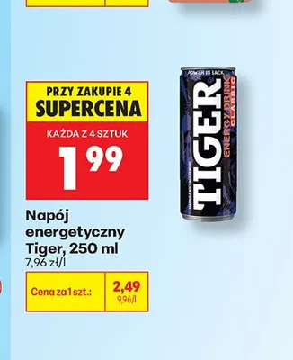 Napój energetyczny FIRE UP promocja w Biedronka