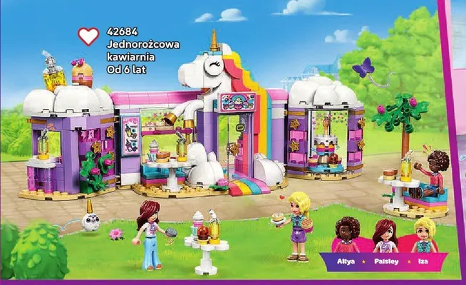 Klocki LEGO Friends 42684 Jednorożcowa kawiarnia promocja w LEGO