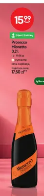 Wino musujące Prosecco Mionetto wytrawne promocja w Żabka