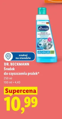Środek do czyszczenia pralek Dr. Beckmann promocja w Lidl
