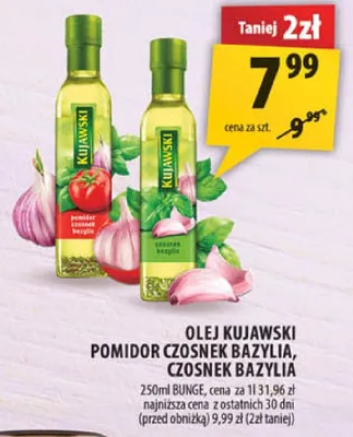 Olej Kujawski pomidor czosnek bazylia promocja w Arhelan