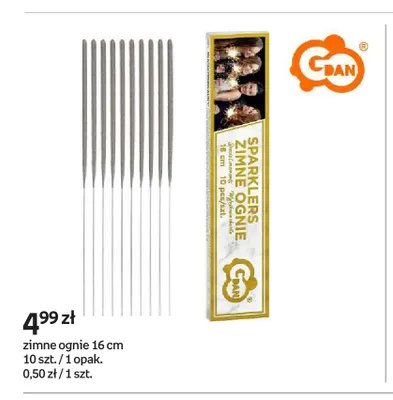 Zimne ognie 16 cm GoDan promocja w Empik
