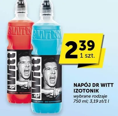 Napój Dr Witt Izotonik promocja w Groszek
