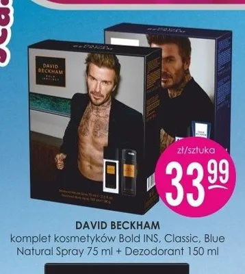 Komplet kosmetyków David Beckham Classic promocja w Drogerie Jasmin