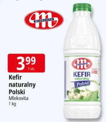 Kefir naturalny Polski promocja w Leclerc