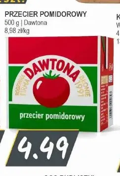 Przecier pomidorowy Dawtona promocja w Słoneczko