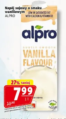 Napój sojowy o smaku waniliowym Alpro promocja w Prim Market