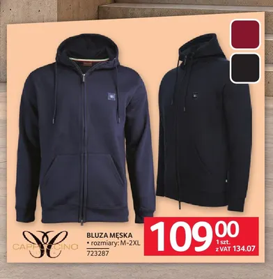 Bluza męska Cappuccino promocja w Selgros