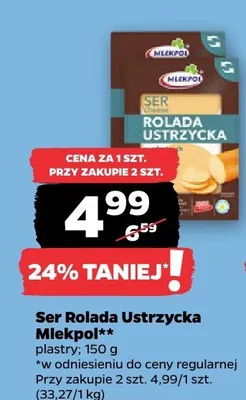 Ser Rolada Ustrzycka Miekpol promocja w Netto