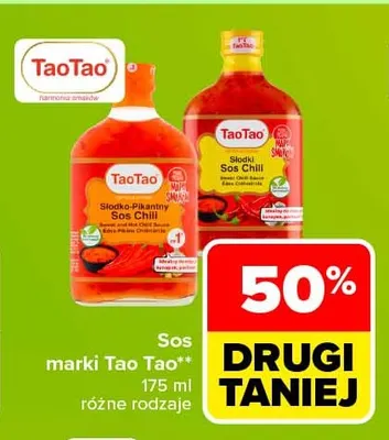 Sos słodko-pikantny chili TaoTao promocja w Carrefour