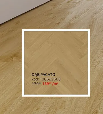 Panele podłogowe jodełka Dąb Pacato Senti promocja w Komfort