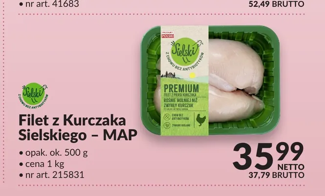 Filet z kurczaka sielskiego Kurczak Sielski promocja w Makro