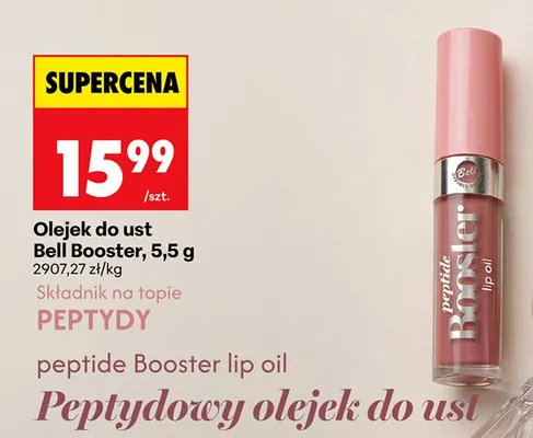 Olejek do ust Bell Booster promocja w Biedronka