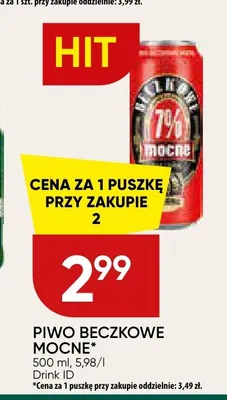 Piwo Special mocne promocja w Chata Polska