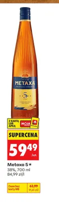Metaxa 5★ promocja w Biedronka