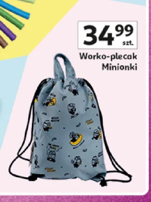Worko-plecak Minionki promocja w Auchan