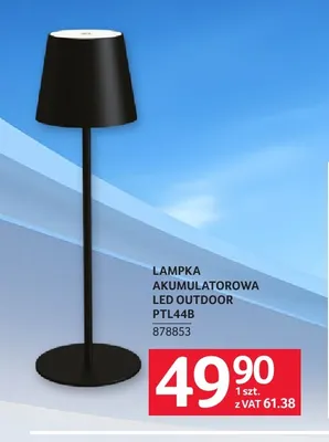 Lampka akumulatorowa LED Outdoor PTL44B Platinet promocja w Selgros