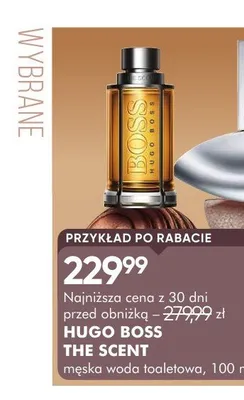 Woda toaletowa męska Hugo Boss The Scent promocja w Super-Pharm