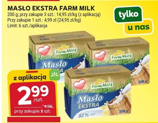 Masło promocja w Stokrotka