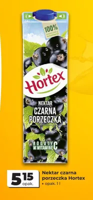 Nektar czarna porzeczka Hortex promocja w Odido