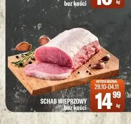 Schab wieprzowy bez kości promocja w Tomi Markt