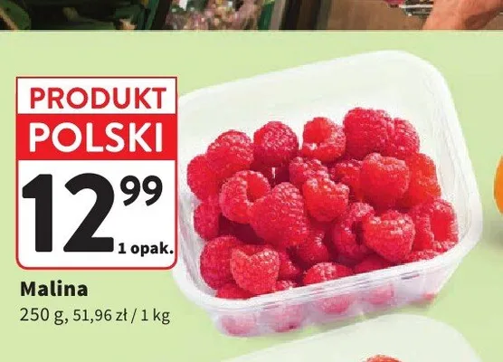 Malina polska promocja w Intermarche