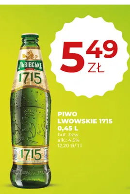 Piwo Lwowskie 1715 promocja w Duży Ben