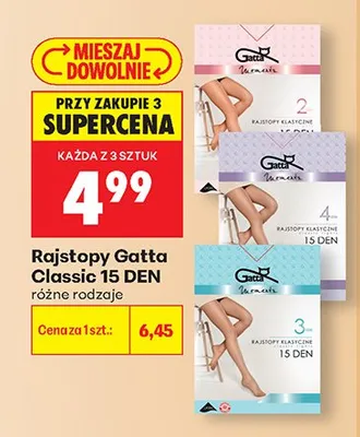 Rajstopy Classic 15 DEN różne rodzaje promocja w Biedronka