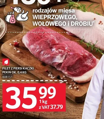 Filet z piersi kaczki Pekin ok. 0,4kg 608151 promocja w Selgros