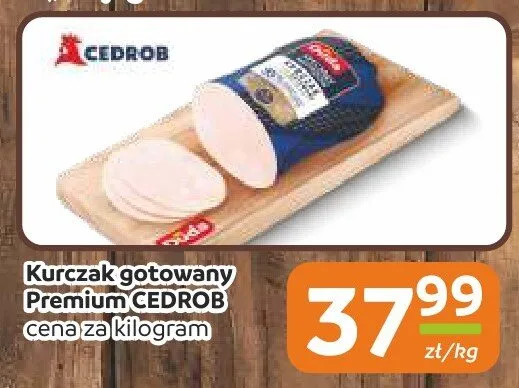 Kurczak gotowany Premium Cedrob promocja w Społem Częstochowa